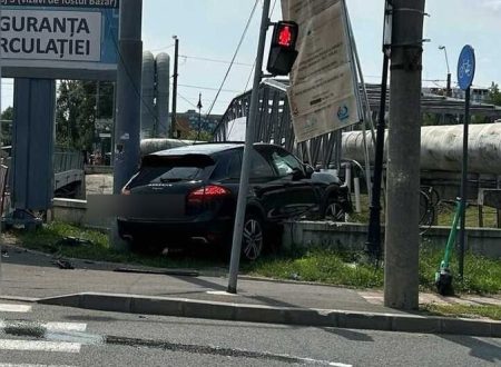 Accident rutier pe Bulevardul Tudor Vladimirescu