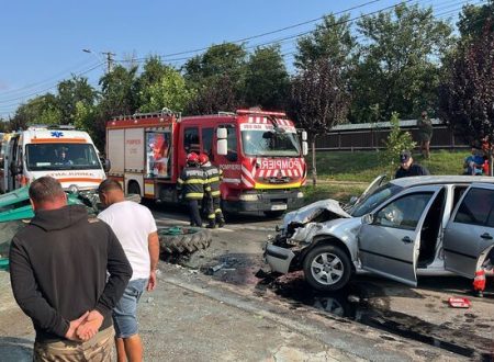 Accident rutier la Tomești