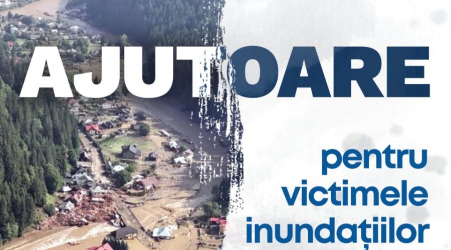 ajutoare pentru sinistrații din Suceava și Neamț
