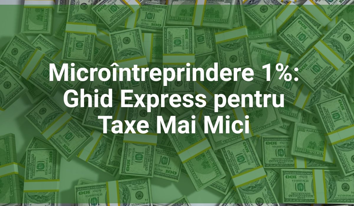 Microîntreprindere 1 la suta