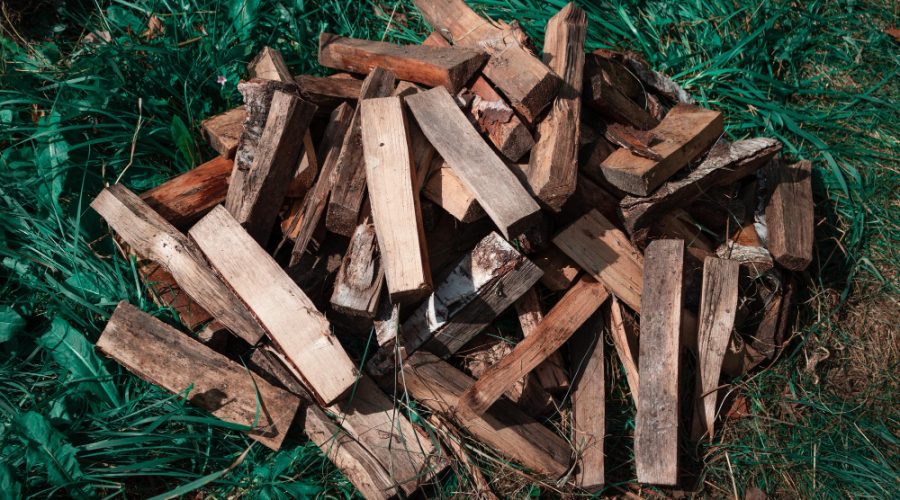deșeuri din lemn de foc