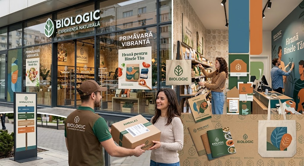 identitate vizuală pentru afaceri